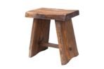 Salem Teak Shower and Bath Stool with Curved Seat - Image 14