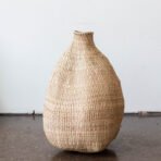 Ilala Garlic Gourd Handwoven African Basket - Image 4