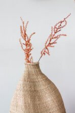 Ilala Garlic Gourd Handwoven African Basket - Image 7