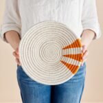 Moja Orange Wall Basket