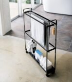 Rolling Towel Rack (33" H)  - Steel - Image 6