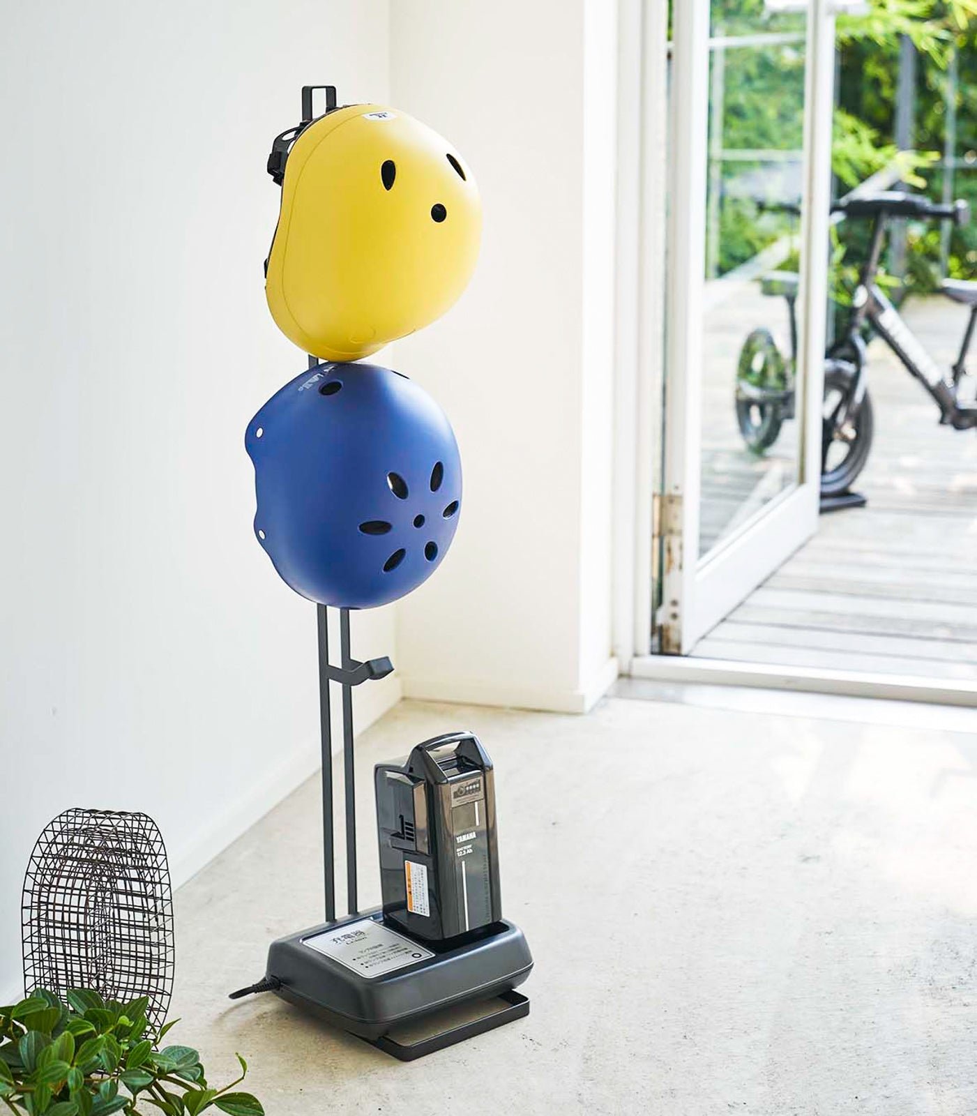 mrpqgpehoyxuoklhjwqp.jpg Kids' Helmet + Balance Bike Stands - Steel - Image 1