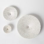Dimple Wall Hook, Medium | White Terrazzo - Image 2