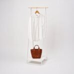 Coat Rack with Shelf (55" H)  - Steel